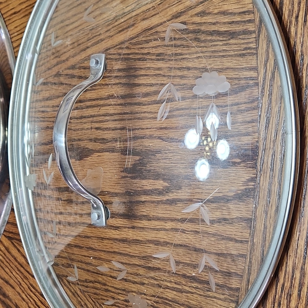 Princess House Oval 2.5 Qt. Stainless Steel Pan With Glass Lid - Picture 4 of 4